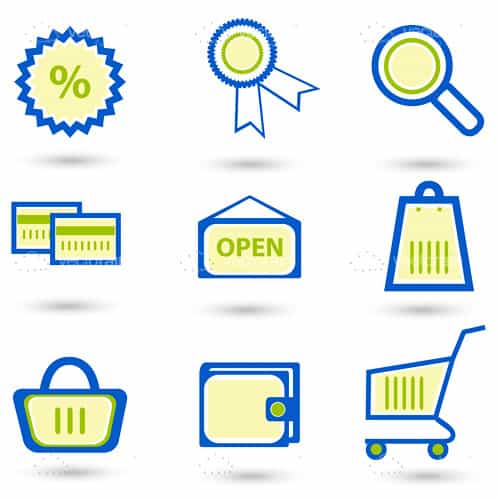 Shopper Website Icons